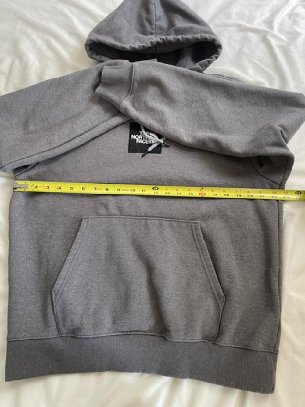 The North Face Men’s NF0A7QC2 Hoodie Sweatshirt, Gray, Size M - Picture 10 of 11